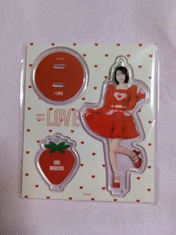 =LOVE 이코라브 노구치 이오리 특별한 빨간색 의상 아크릴 스탠드