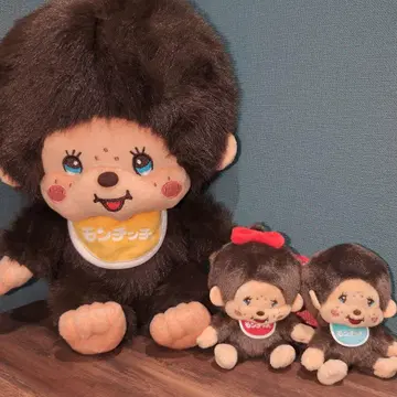 레트로 몽치치 봉제 인형 마스코트