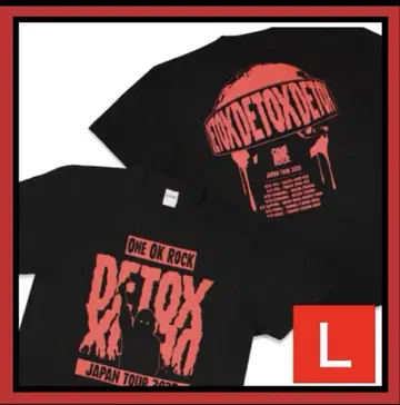 ONE OK ROCK 2025 DETOX 티셔츠 원오크