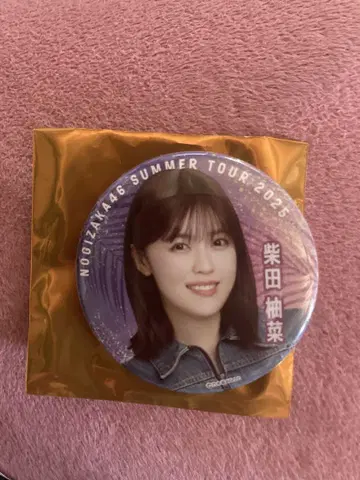 노기자카46 썸머 투어 2025 시바타 유나 배지