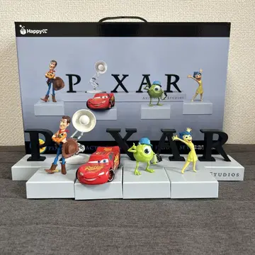 해피 복권 PIXAR A상 픽사 로고 피규어 세트
