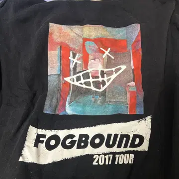 FOGBOUND 2017 TOUR 후드티 L 사이즈