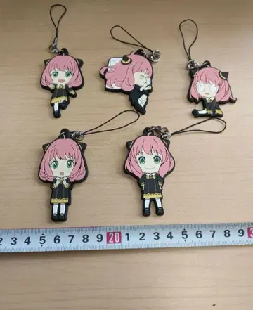 스파이 패밀리 아냐 러버 스트랩 묶음 판매 5세트