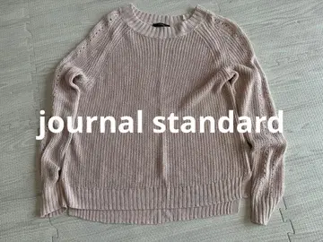 journal standard 린넨 100% 로우게이지 니트