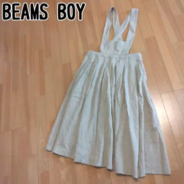 BEAMS BOY 빔즈 보이 오버롤 스커트 원피스