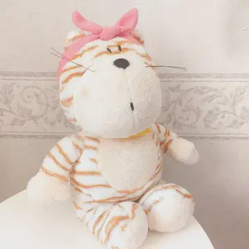 새상품급 AURORA kis&pas 브라운 태비 고양이 봉제 인형