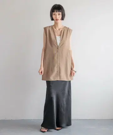 로리즈팜 바스켓 베스트 택 포함 새상품