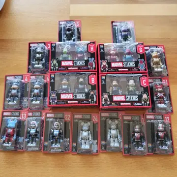 MARVEL Happy 복권 BE@RBRICK 세트