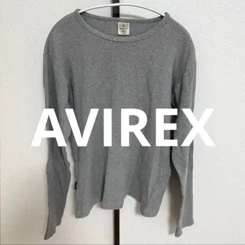 AVIREX U.S.A 새상품급 크루넥 XL 긴팔 롱T