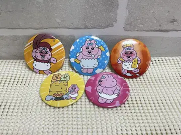 빤쮸토끼 극락탕 콜라보 캔 배지 총 5종
