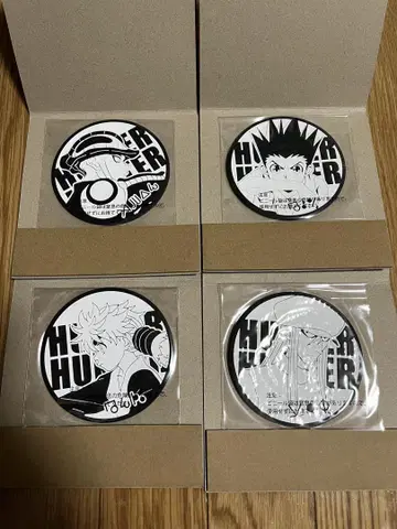 HUNTER x HUNTER 코스터 세트 4장