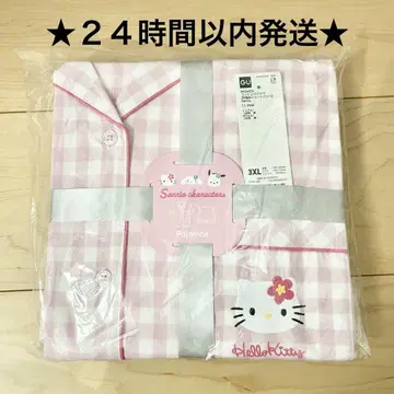 [새상품] GU 산리오 헬로키티 파자마 카오하나 3XL 코튼