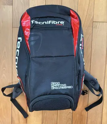 Tecnifibre 투어 1 라켓백 블랙/빨간색