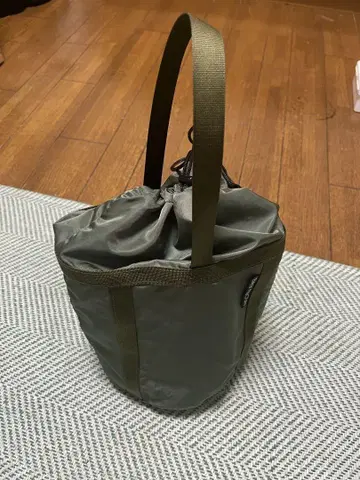 BAG'n'NOUN DRUM MIL 올리브 복조리 켄코바비지호박
