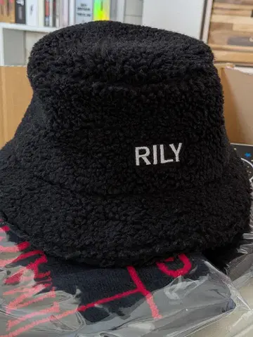 RILY 보아 버킷햇 블랙 M 사이즈