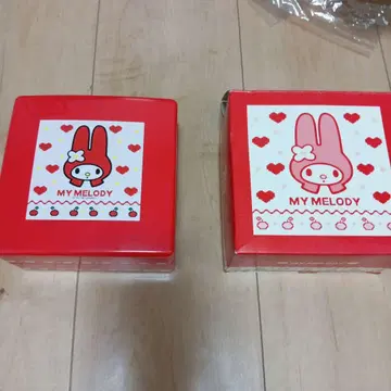 마이멜로디 중단 상자 스태킹 체스트 레트로