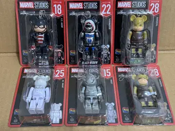 Happy 복권 BE@RBRICK 베어브릭 A상 4체 세트