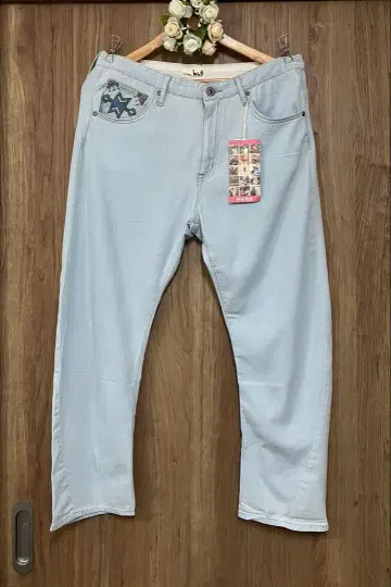 티티카카 택 포함 미사용 코튼 팬츠 넉넉한 오버사이즈 L
