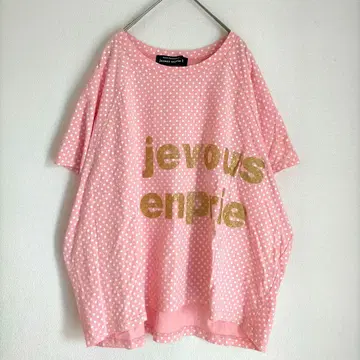 mercibeaucoup, 도트 무늬 로고 티셔츠 반팔
