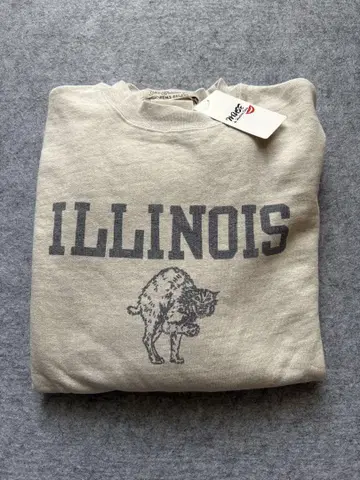 MUSE 별주 레미 리프 ILLINOIS 크루넥 풀오버 맨투맨
