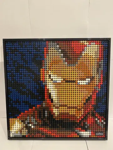 LEGO 레고 아트 아이언맨 완성품