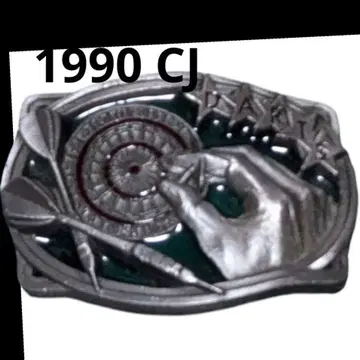 1990 cj 버클 다트 디자인 벨트 버클만