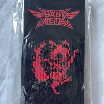 [ 미개봉 새상품 ] BABYMETAL 공식 굿즈 라이브 삭스 블랙
