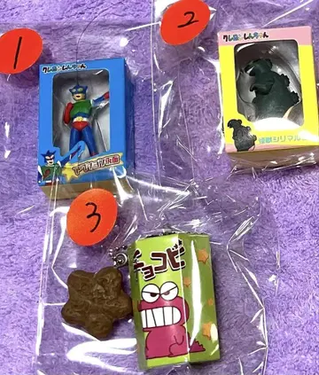 짱구는 못말려(크레용 신짱) 미니어처 패키지 컬렉션 액션 가면 초코비