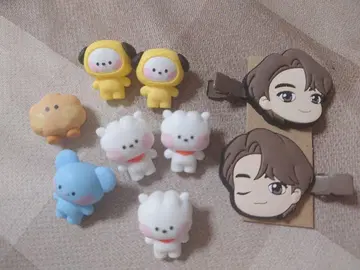 BT21 미니 피규어 TiNyTAN 앞머리 클립