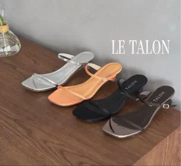 LE TALON 탈론 이번 시즌 3.5cm W 스트랩 샌들