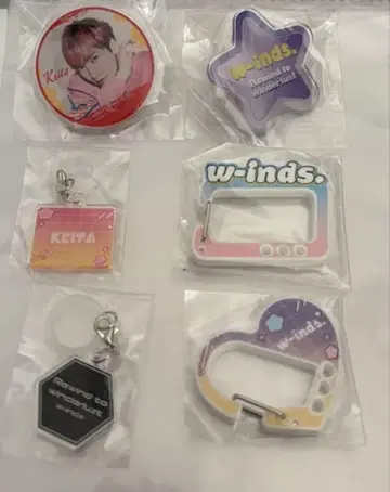 w-inds. 가챠 6개 세트