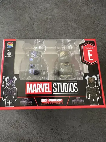해피 복권 MARVEL 베어브릭 페어 박스상 E상