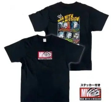 MAN WITH A MISSION HERO 티셔츠 XL