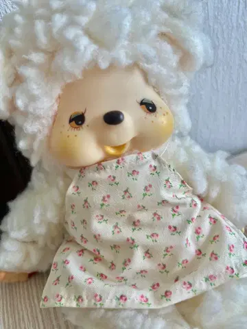 몬치치 양 참 봉제 인형 쇼와 레트로