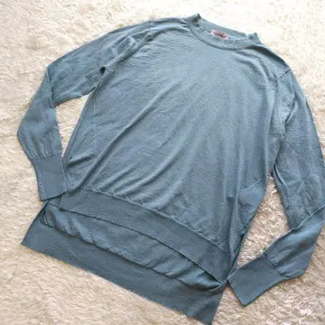 JOHN SMEDLEY 블루 긴팔 니트 S/M