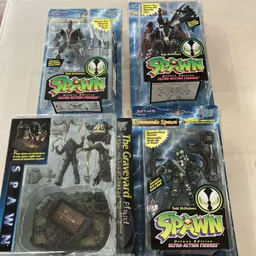스폰 SPWAN 피규어 4체 세트 브레이브 야드 닌자 스폰