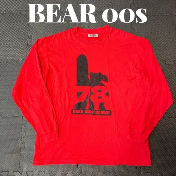 BEAR 베어 긴팔 티셔츠 서핑보드