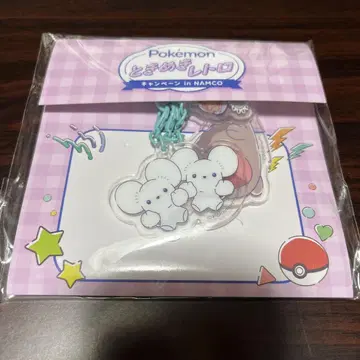 포켓몬 두근두근 레트로 아크릴 키링 두르래곤 쥐