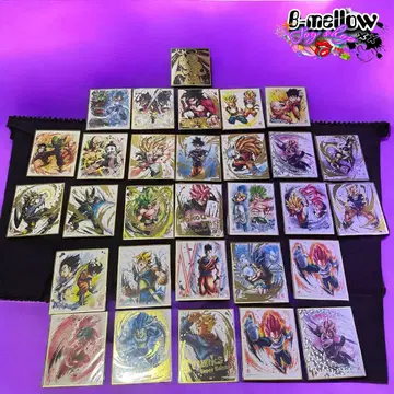 드래곤볼 색지 ART 묶음 판매 F (30장)