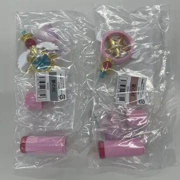 카드캡터 사쿠라 봉인 해제 립 케이스 꿈의 지팡이 별의 지팡이 2개 세트