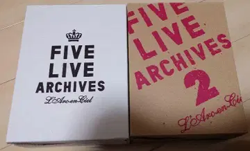 FIVE LIVE ARCHIVES & 2 L'Arc~en~Ciel