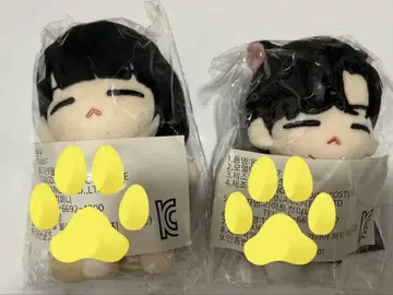 윤기 봉제 인형 2체 세트
