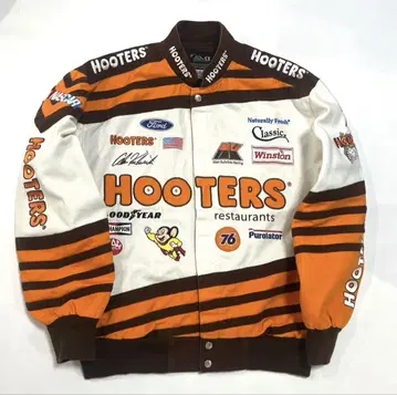 NASCAR Hooters 후터즈 자켓 블루종