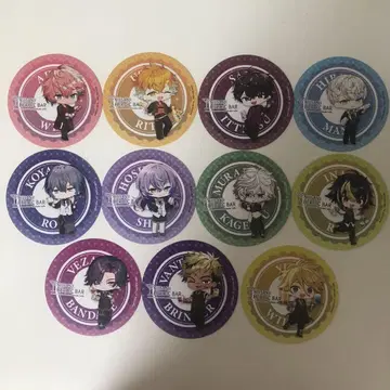 니지산지 애니카페 코스터 전 11종 세트 컴플리트 히어로