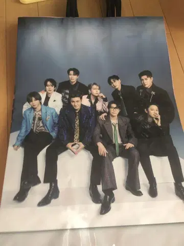 SMTOWN LIVE 텐진 지하가 쇼핑백 SUPERJUNIOR
