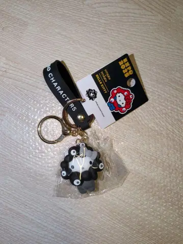 키티 블랙미야쿠미야쿠 키링 산리오 만박