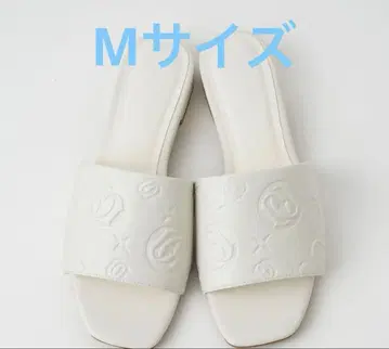 모노그램 슬라이드 샌들 23.5