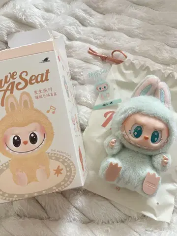 정품 LABUBU 라부부 Have A Seat 하브아시트 QUQU 그린