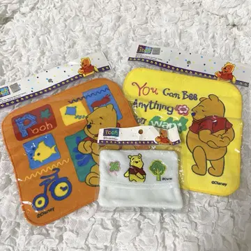 푸우 손수건, 티슈 케이스 3종 세트