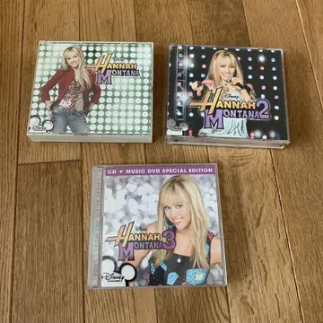 Hannah Montana CD 3장 세트